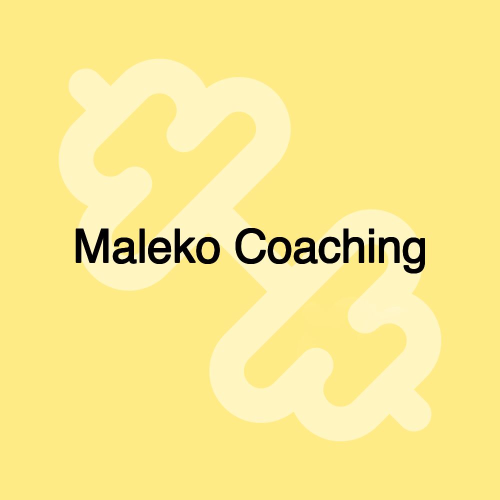 Maleko Coaching