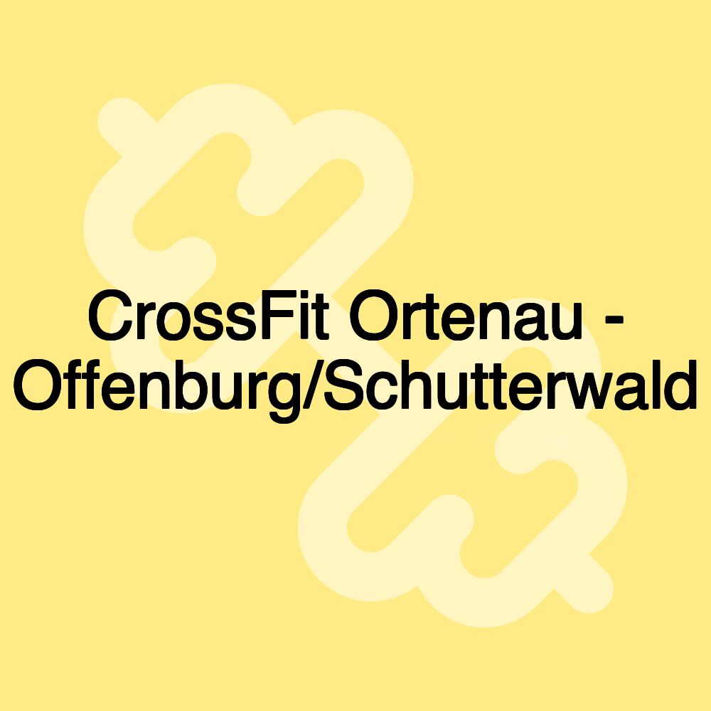 CrossFit Ortenau - Offenburg/Schutterwald