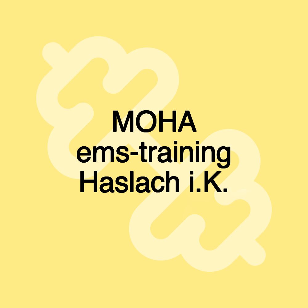 MOHA ems-training Haslach i.K.