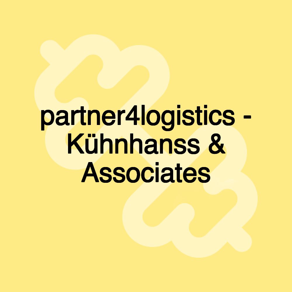 partner4logistics - Kühnhanss & Associates