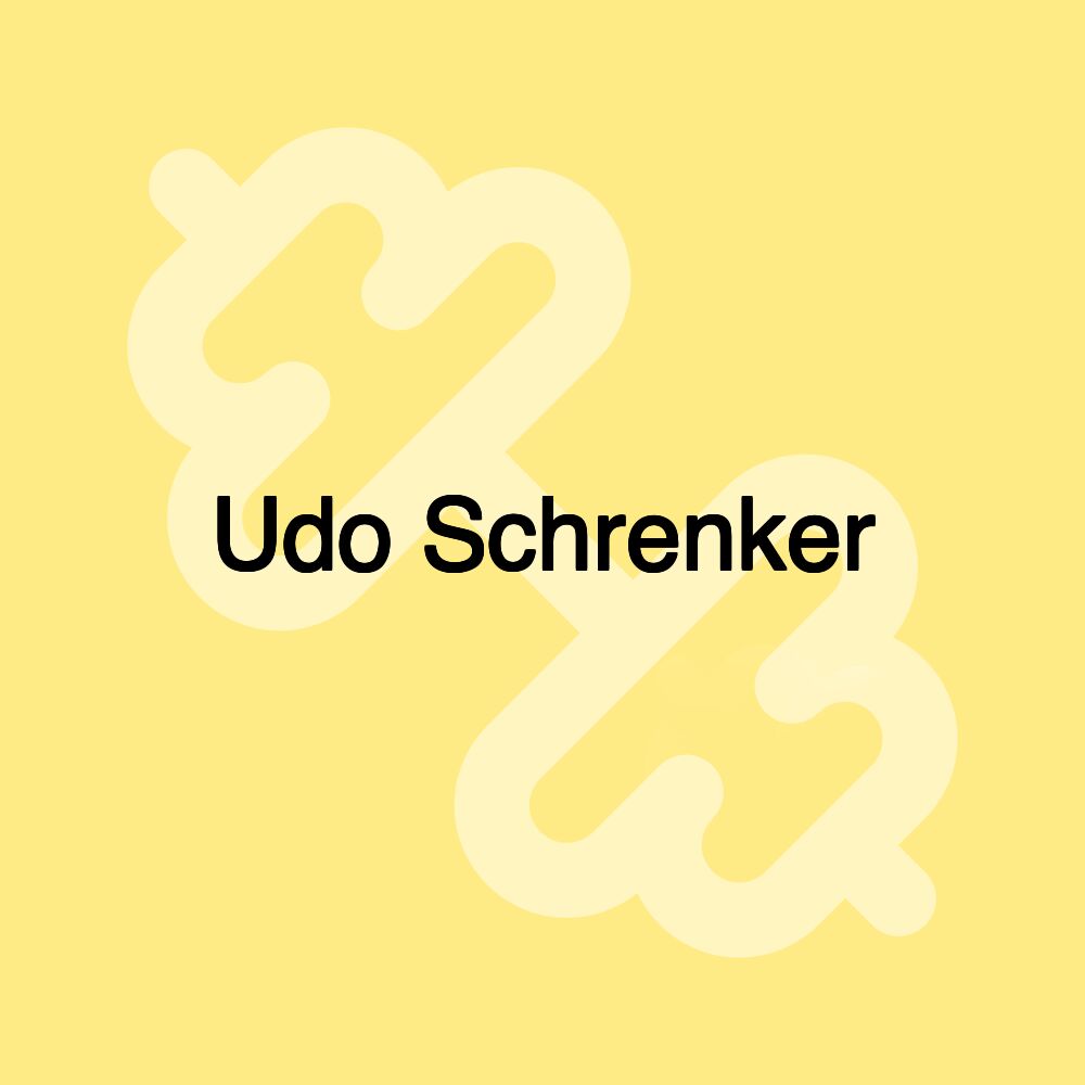 Udo Schrenker