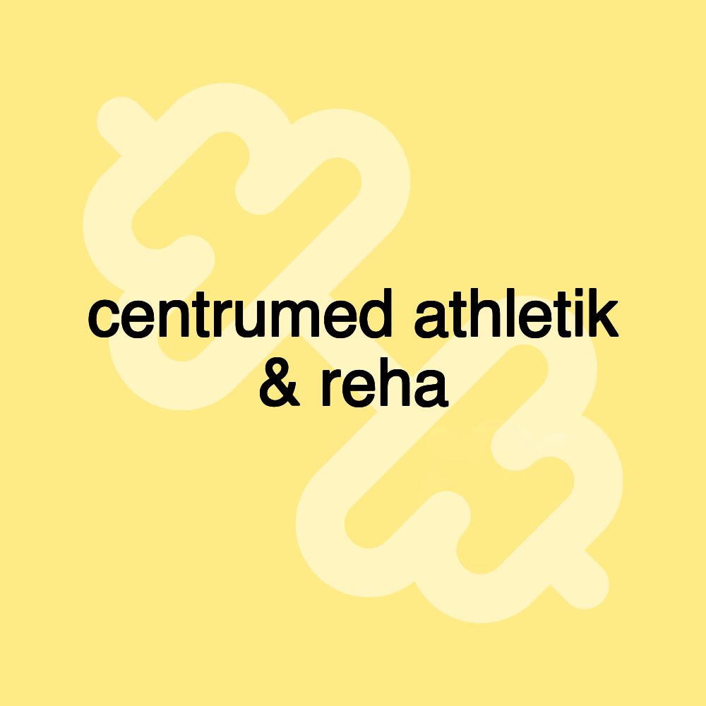 centrumed athletik & reha