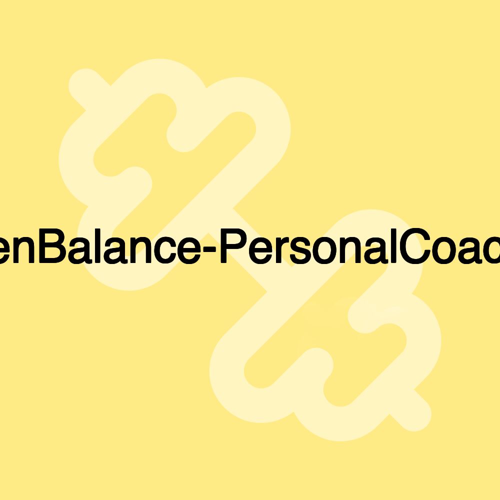 GreenBalance-PersonalCoaching