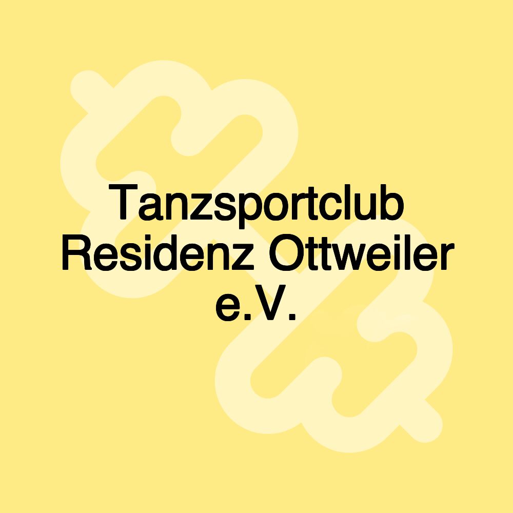 Tanzsportclub Residenz Ottweiler e.V.