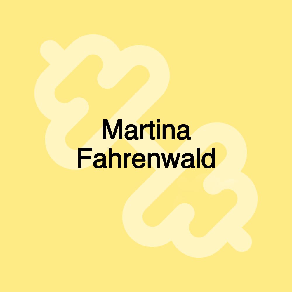 Martina Fahrenwald