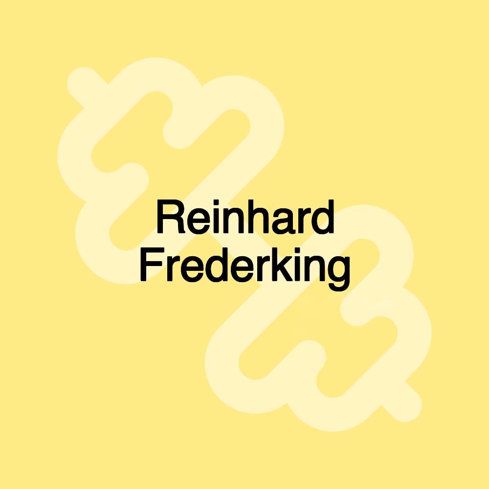 Reinhard Frederking