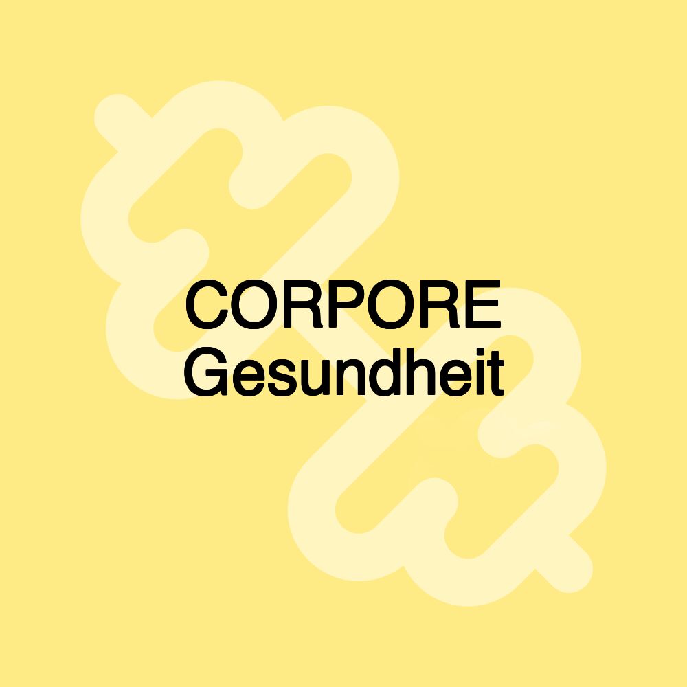 CORPORE Gesundheit