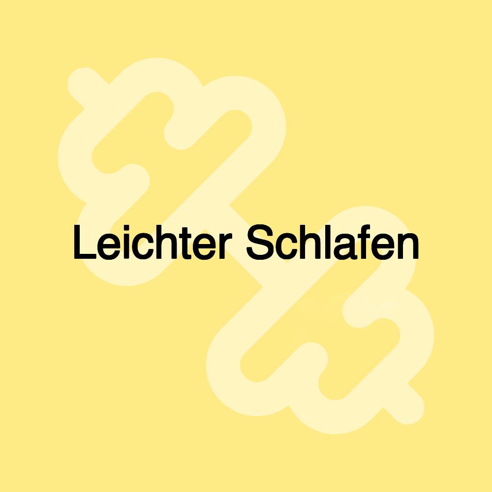 Leichter Schlafen