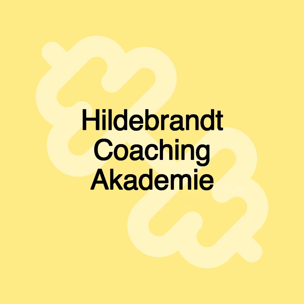 Hildebrandt Coaching Akademie