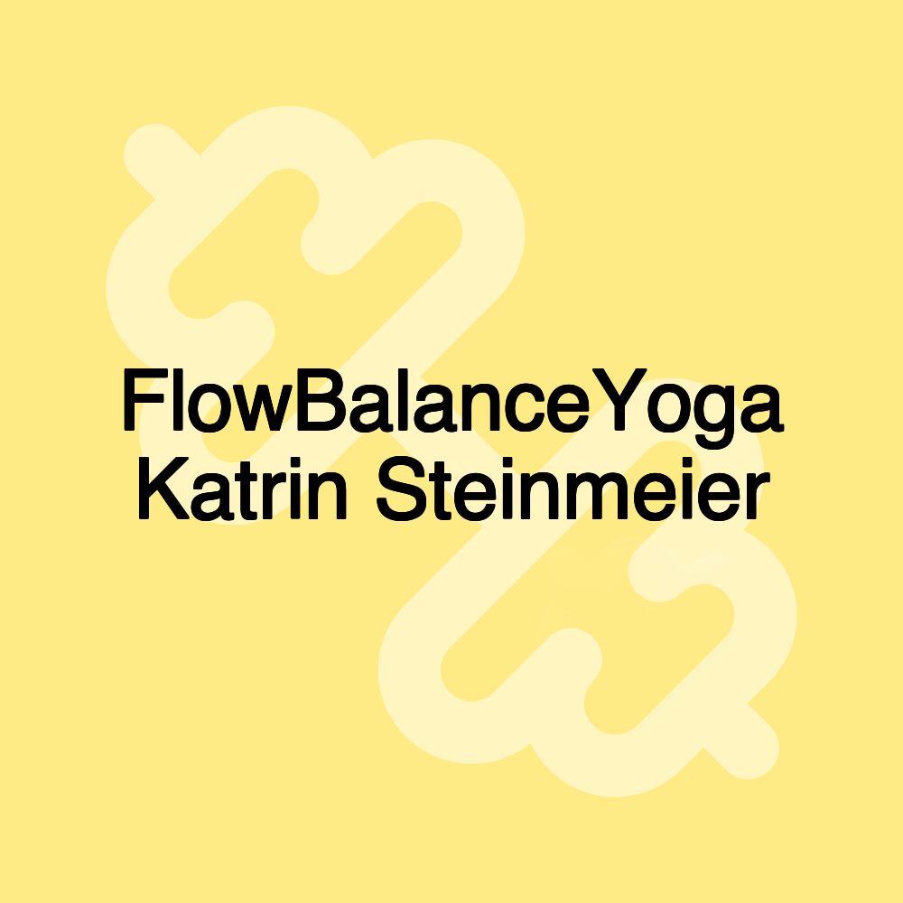 FlowBalanceYoga Katrin Steinmeier