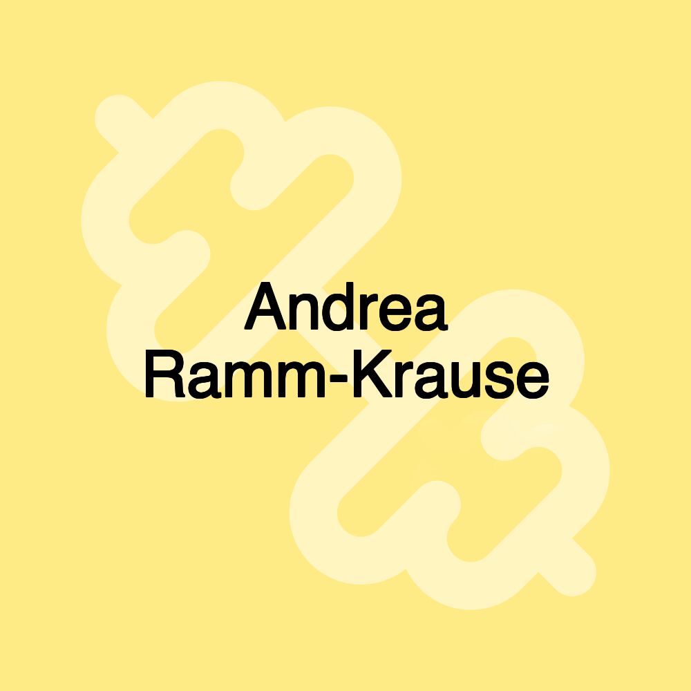 Andrea Ramm-Krause