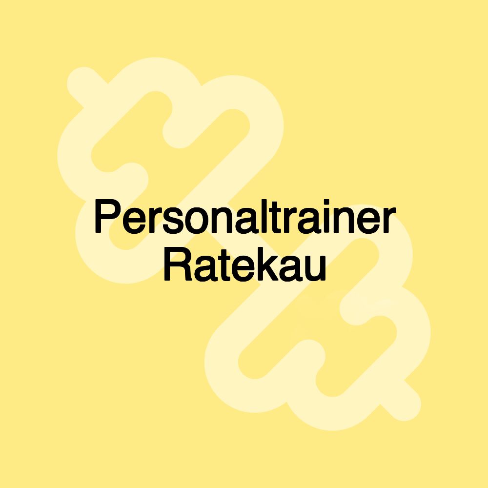 Personaltrainer Ratekau