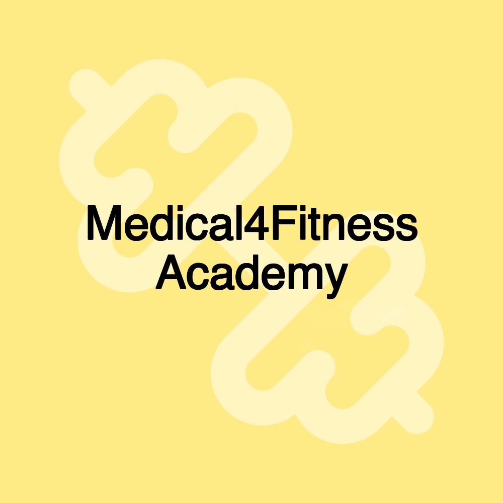 Medical4Fitness Academy