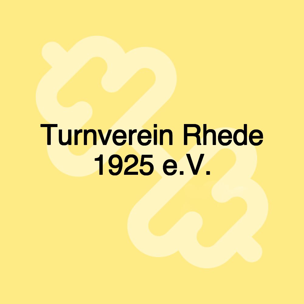 Turnverein Rhede 1925 e.V.