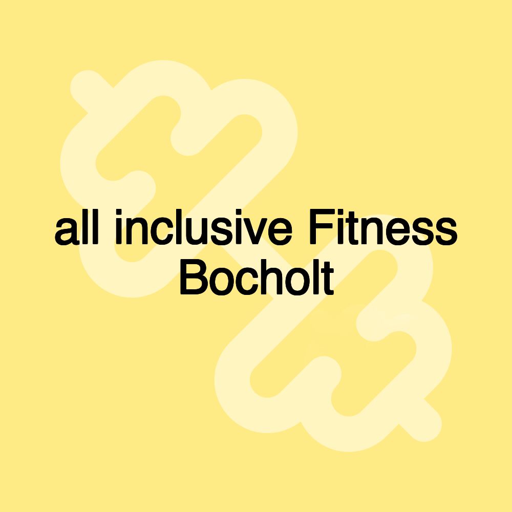 all inclusive Fitness Bocholt