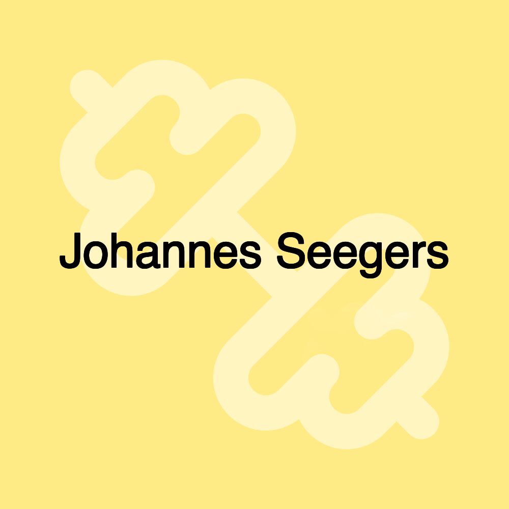 Johannes Seegers