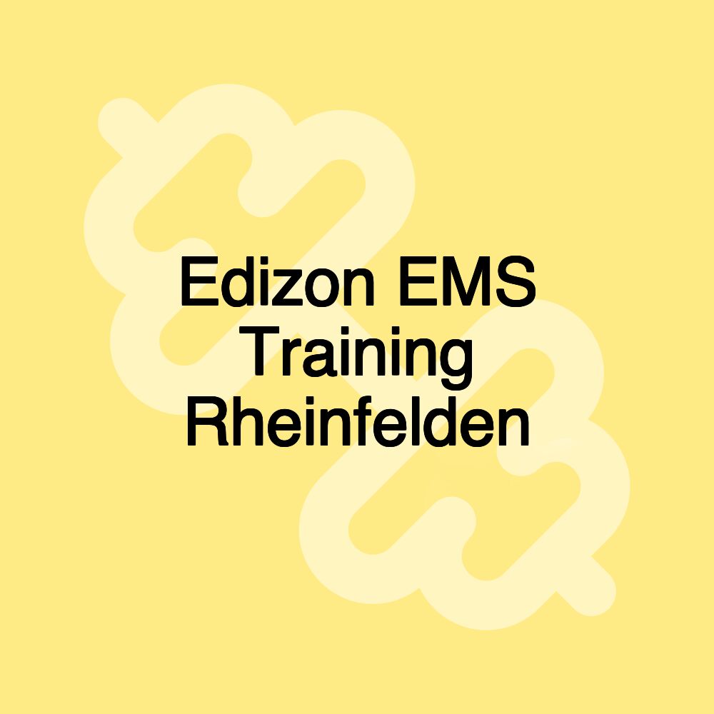 Edizon EMS Training Rheinfelden