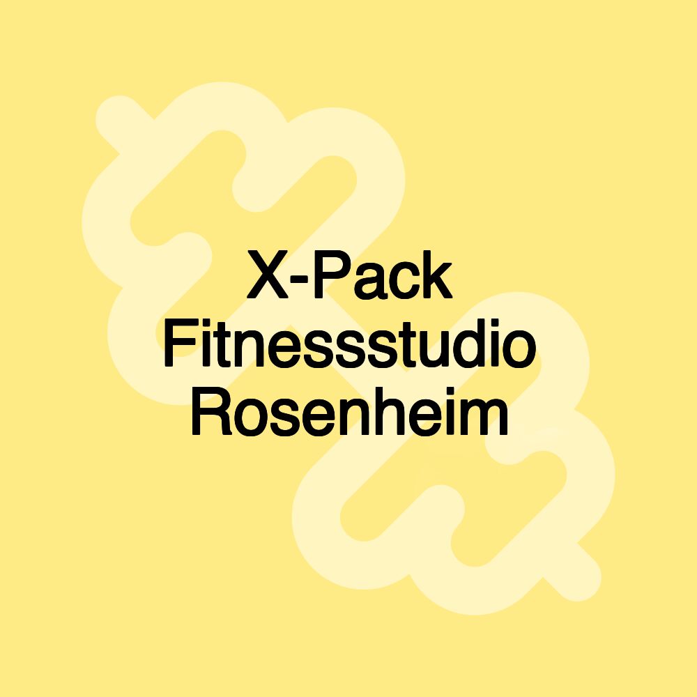 X-Pack Fitnessstudio Rosenheim