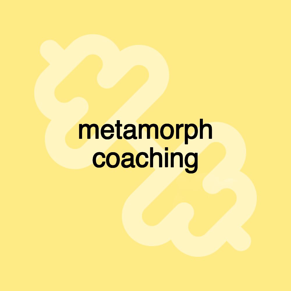 metamorph coaching