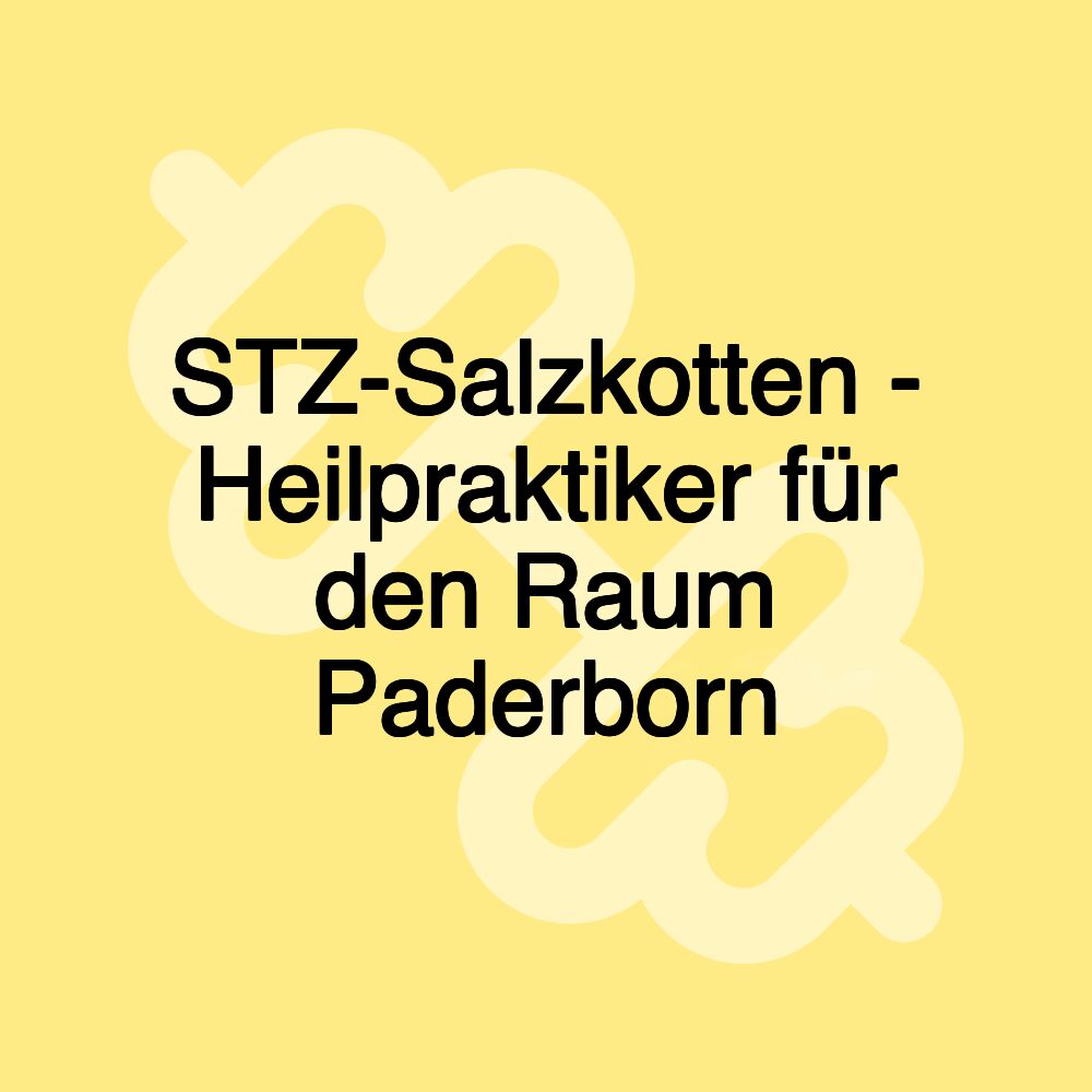 STZ-Salzkotten - Heilpraktiker für den Raum Paderborn