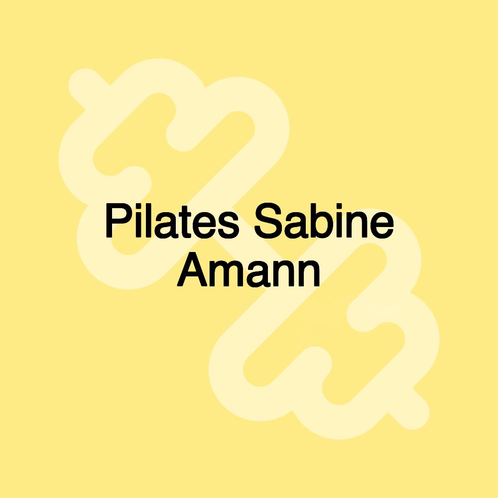 Pilates Sabine Amann