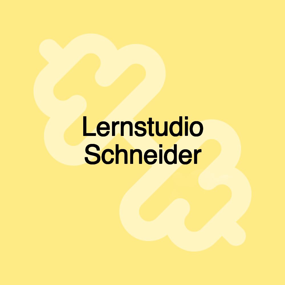 Lernstudio Schneider