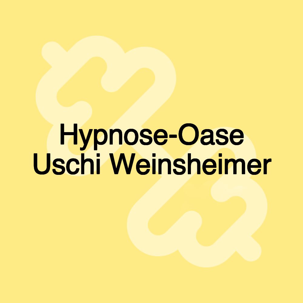 Hypnose-Oase Uschi Weinsheimer