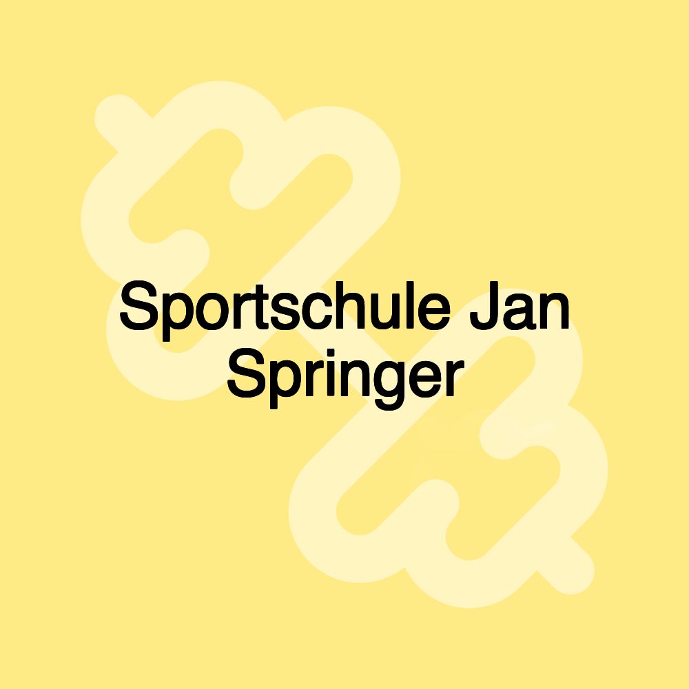 Sportschule Jan Springer