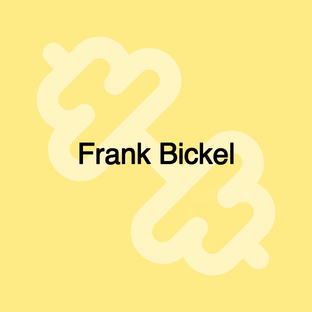 Frank Bickel