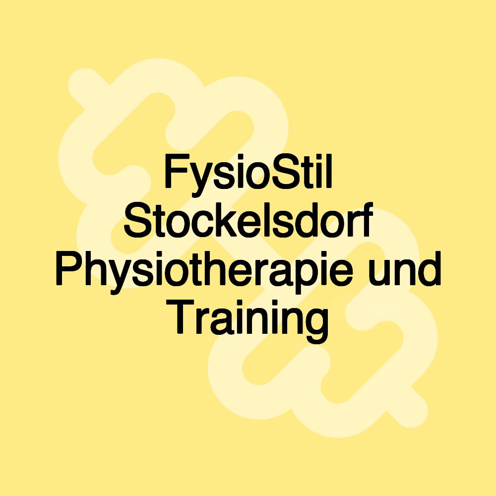 FysioStil Stockelsdorf Physiotherapie und Training