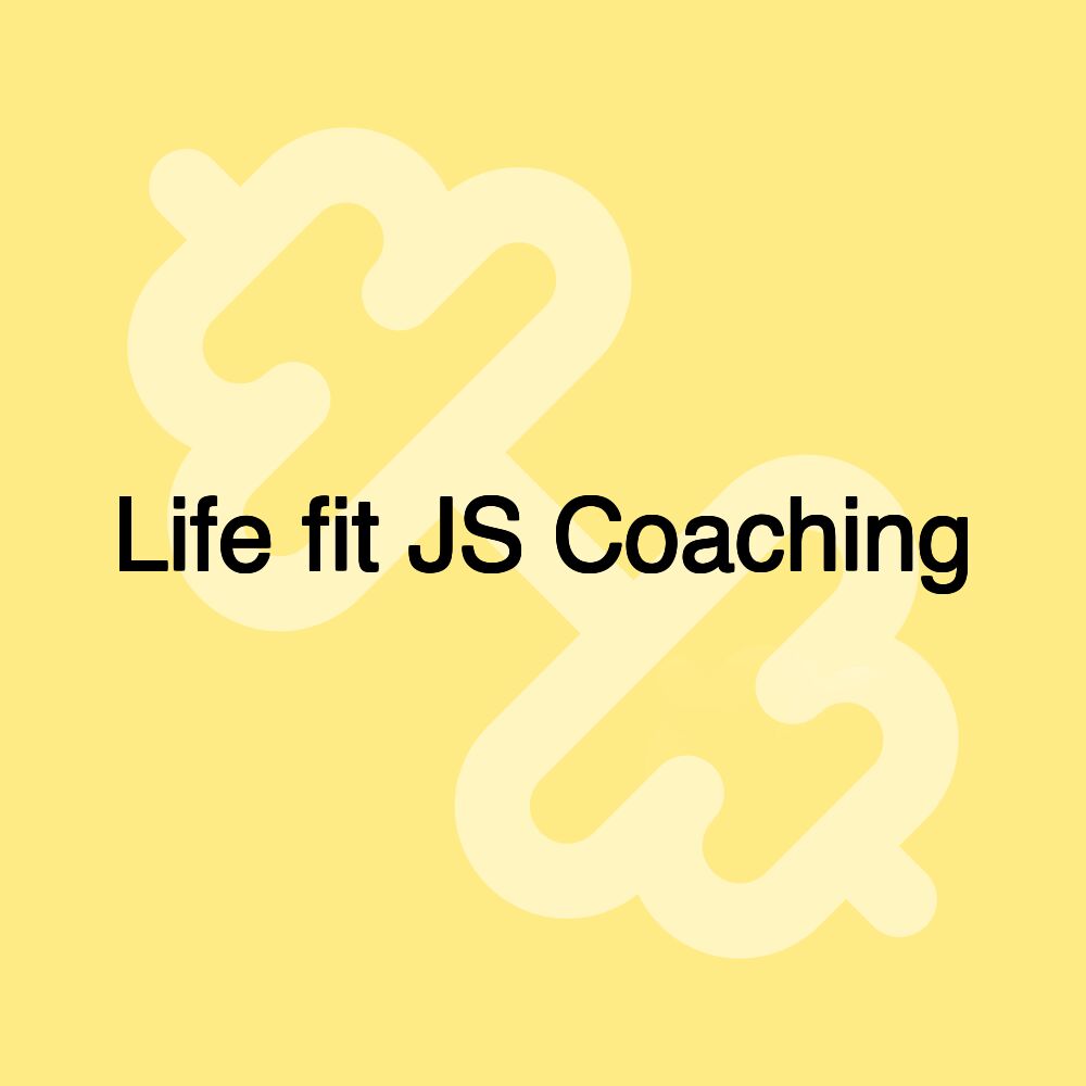 Life fit JS Coaching