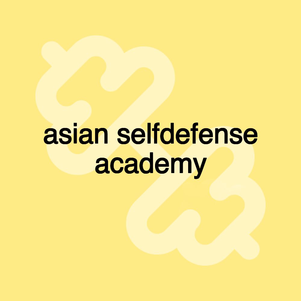 asian selfdefense academy