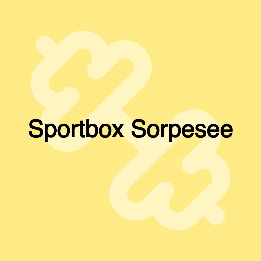 Sportbox Sorpesee