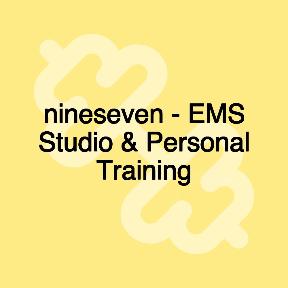 nineseven - EMS Studio & Personal Training