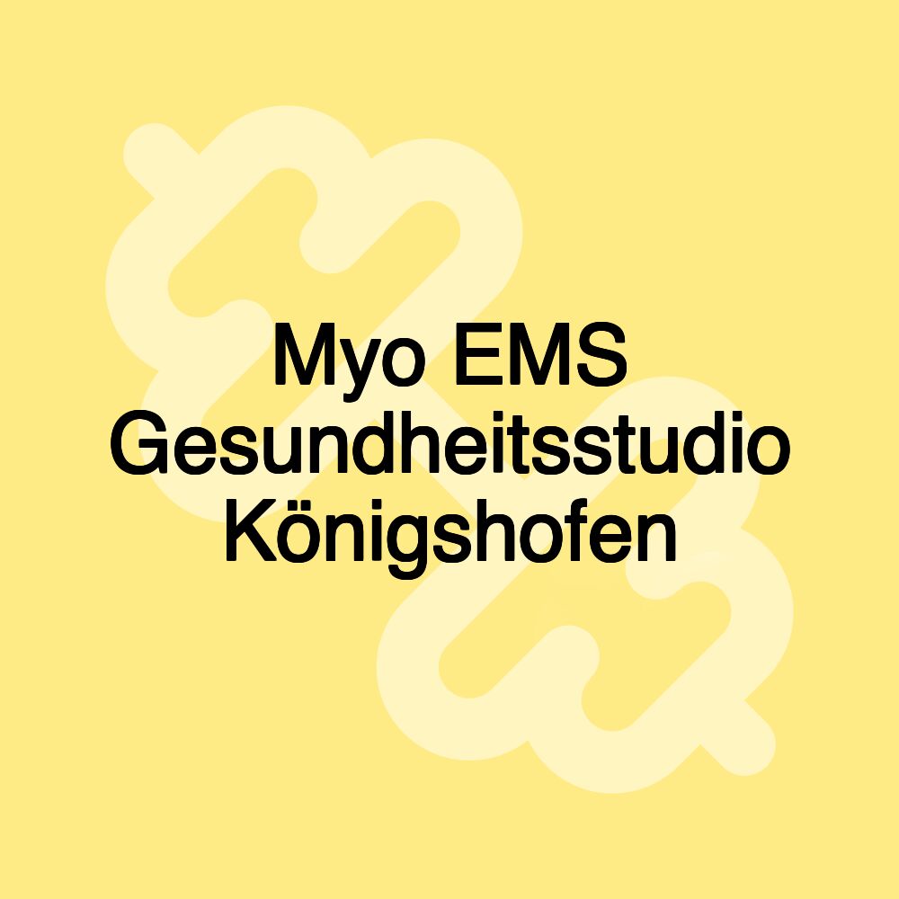 Myo EMS Gesundheitsstudio Königshofen