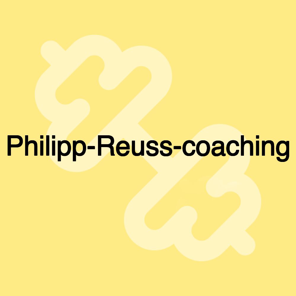 Philipp-Reuss-coaching