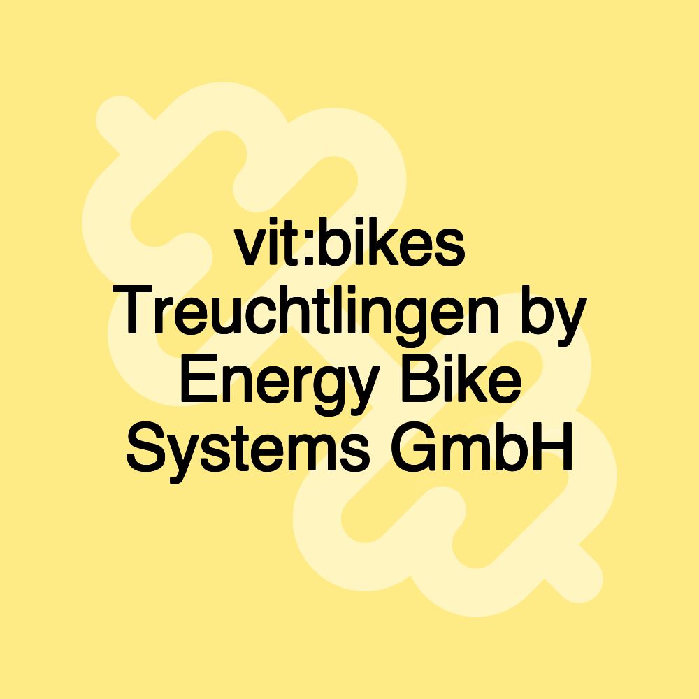 vit:bikes Treuchtlingen by Energy Bike Systems GmbH