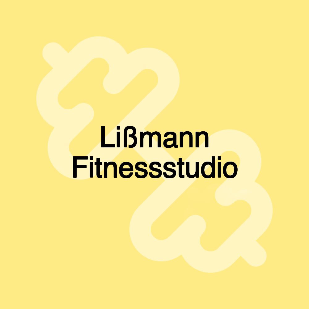 Lißmann Fitnessstudio