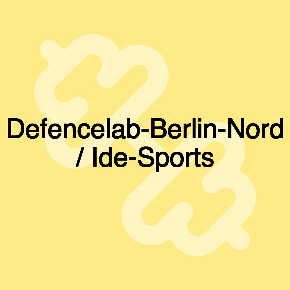 Defencelab-Berlin-Nord / Ide-Sports