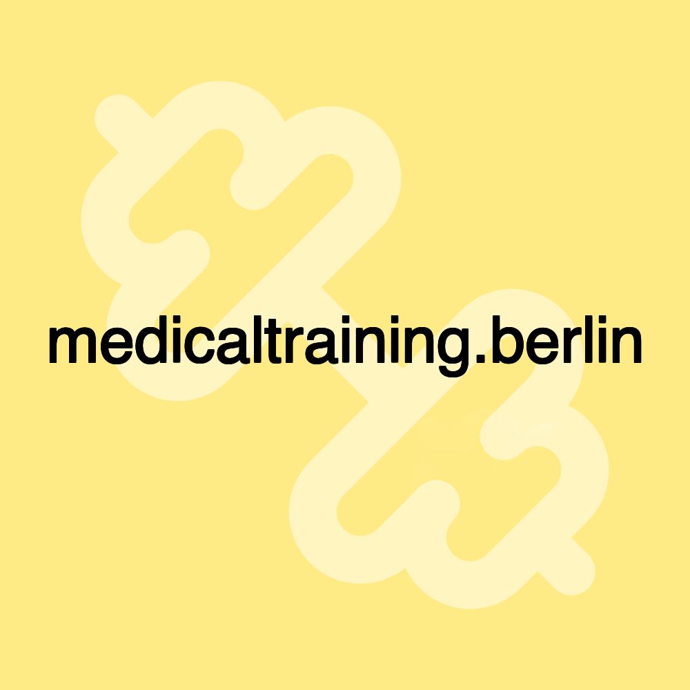 medicaltraining.berlin