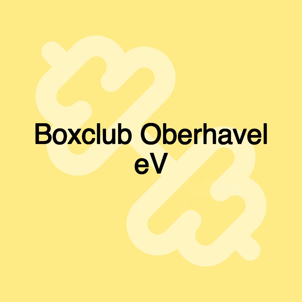 Boxclub Oberhavel eV