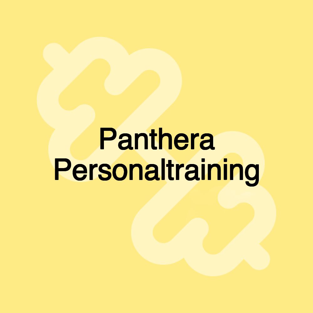 Panthera Personaltraining