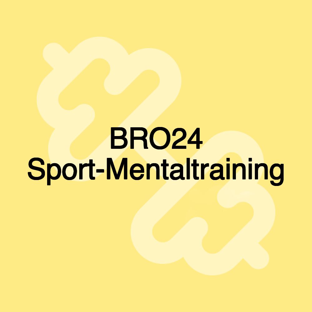 BRO24 Sport-Mentaltraining