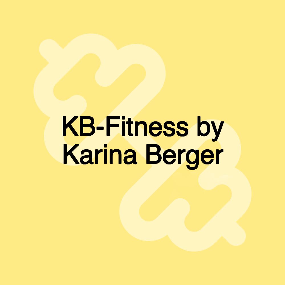 KB-Fitness by Karina Berger