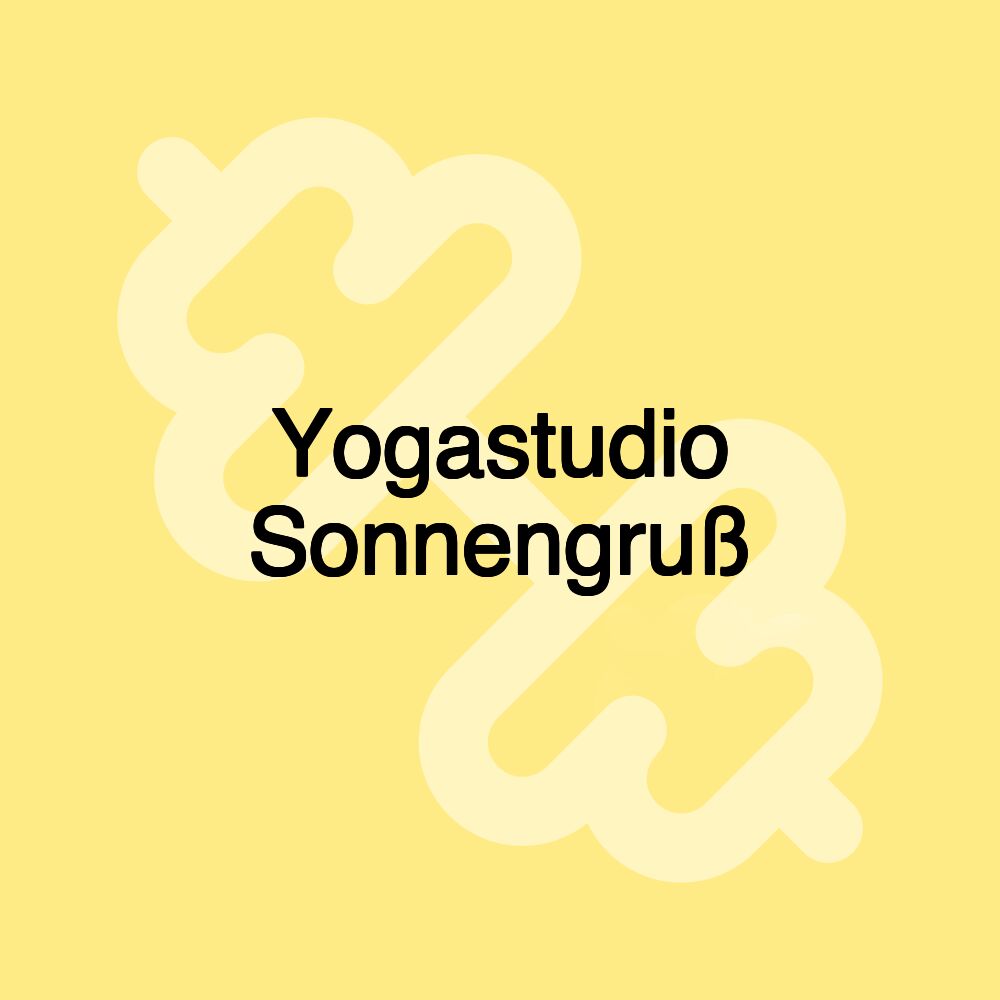 Yogastudio Sonnengruß