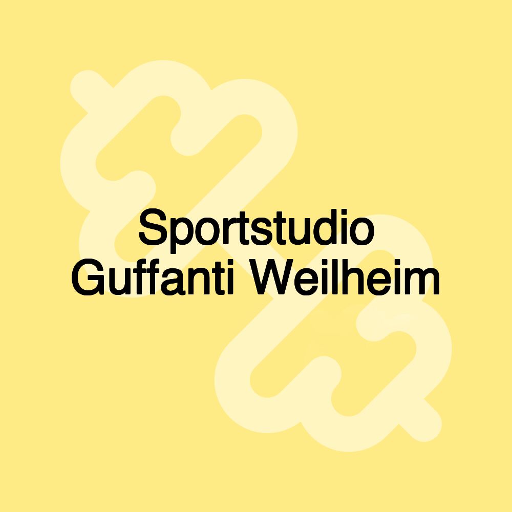 Sportstudio Guffanti Weilheim