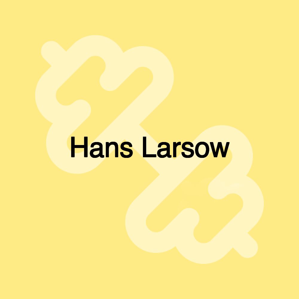 Hans Larsow