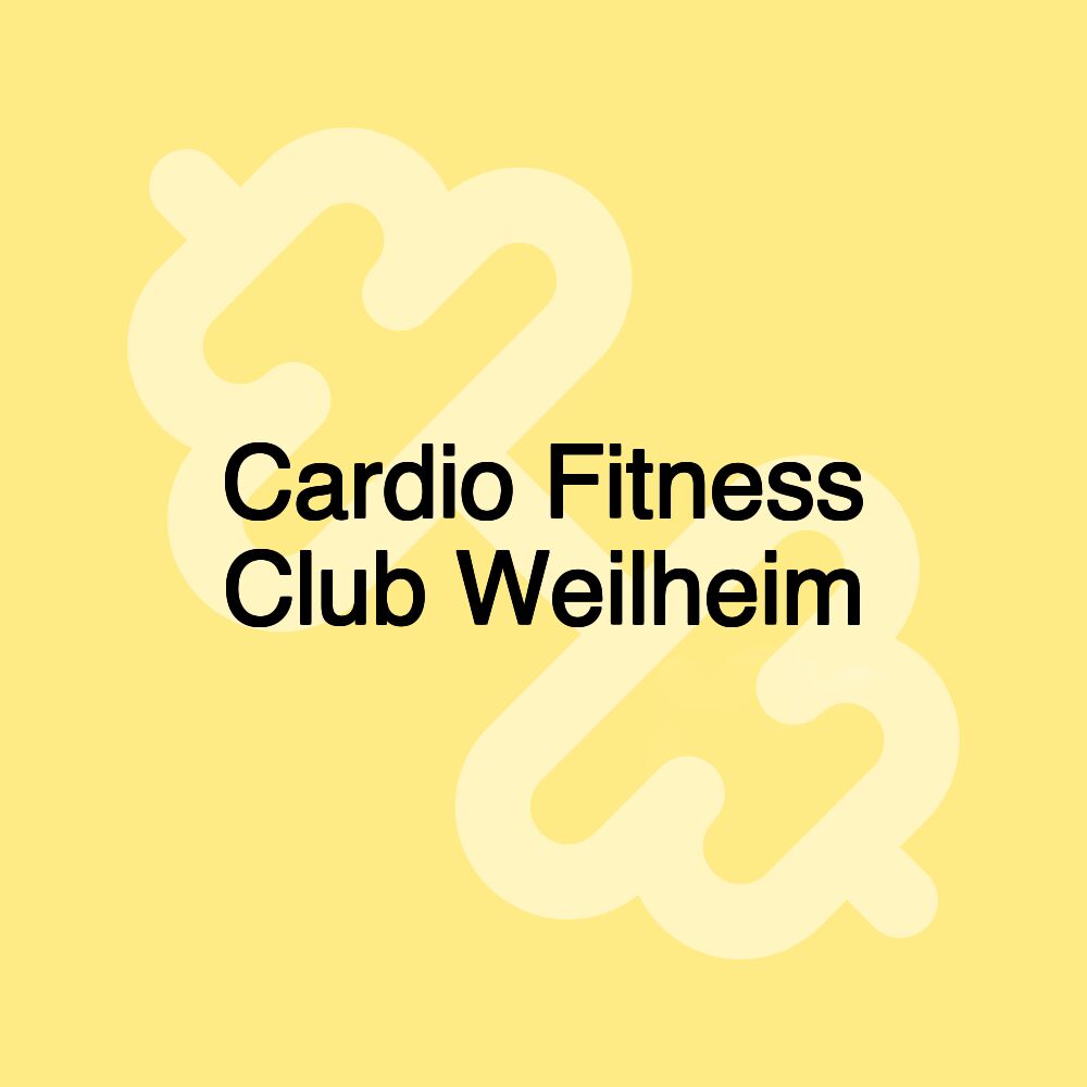 Cardio Fitness Club Weilheim