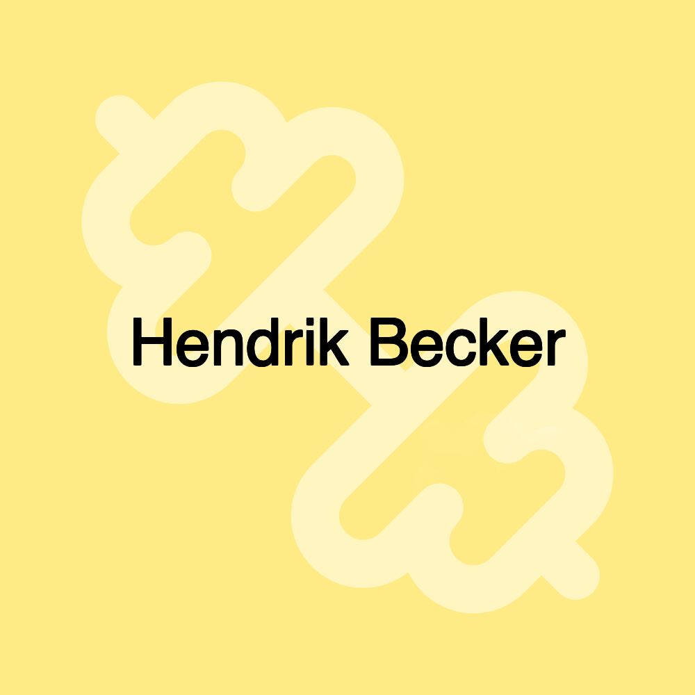 Hendrik Becker